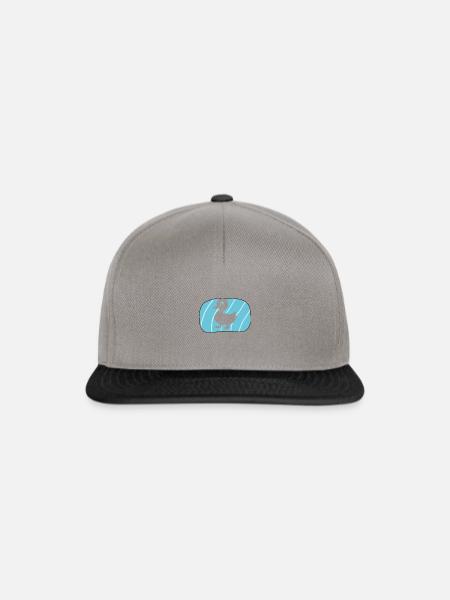 Enten Watscheln Schnabel - Snapback Cap - Graphit/Schwarz