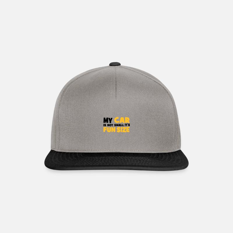 Auto - Snapback Cap - Graphit/Schwarz