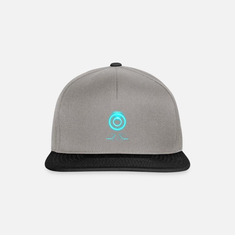 Disk Wars - Tron - Casquette snapback - gris graphite/noir