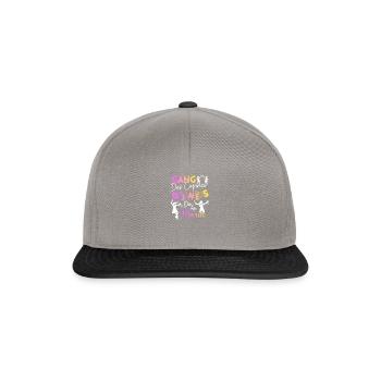 EVJF - GANG des copines Déjantées de la mariée - Casquette snapback - gris graphite/noir - Devant
