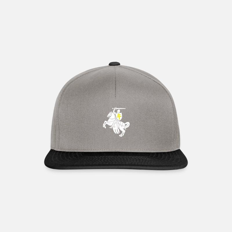 Pahonia - Snapback Cap - Graphit/Schwarz