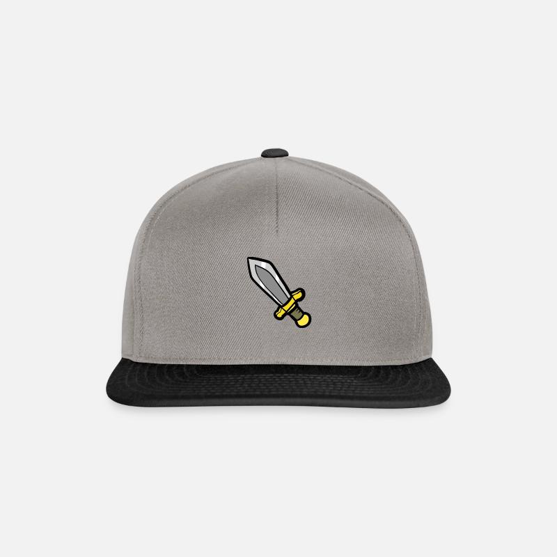 Épée - Casquette snapback - gris graphite/noir