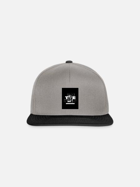 The King - Snapback Cap - Graphit/Schwarz