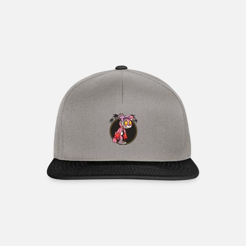 teddy böse 03 - Snapback Cap - Graphit/Schwarz