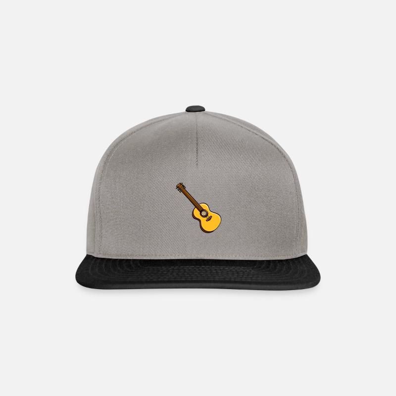 guitar - Casquette snapback - gris graphite/noir