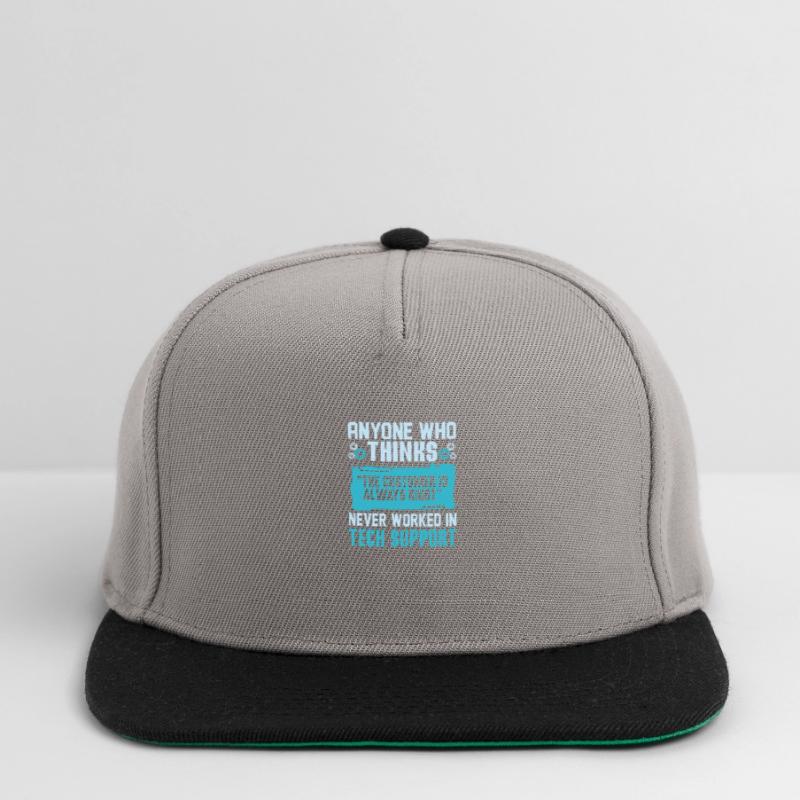 Probably Need Tech Support Some Day Tech Support C Snapback Cap