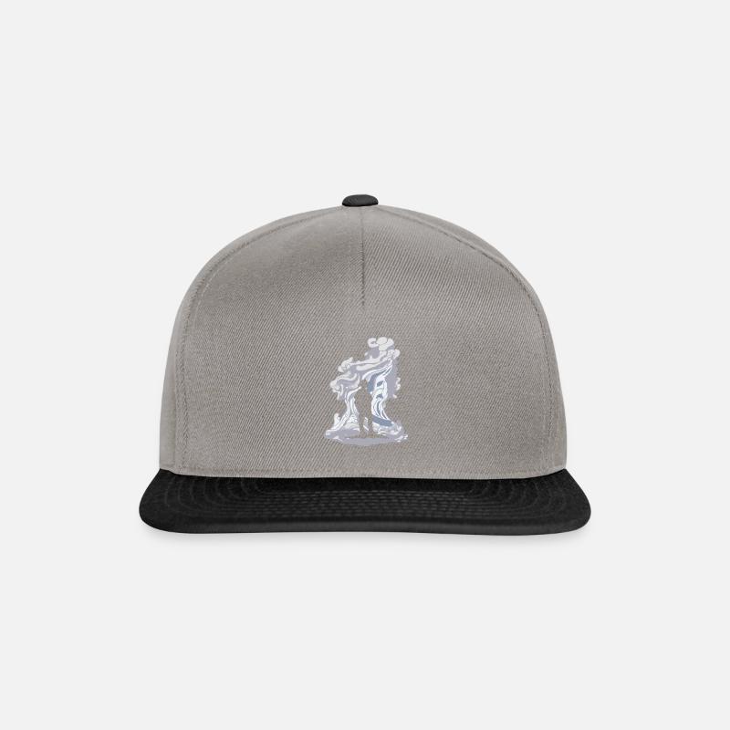 Pfadfinder Ueberleben - Snapback Cap - Graphit/Schwarz