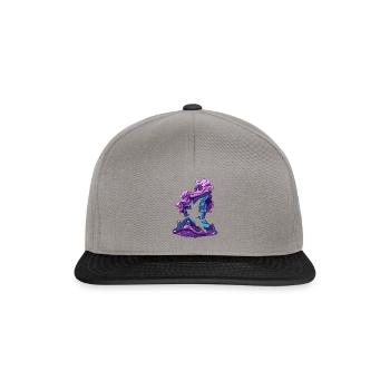 Fée Fantaisie Magie - Casquette snapback - gris graphite/noir - Devant