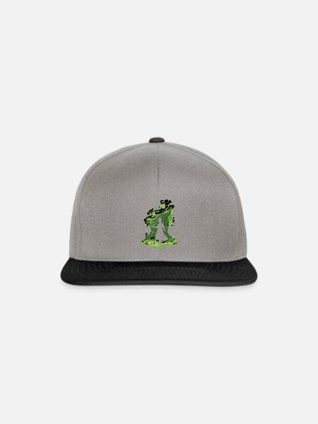 Magier Mystisch Tricks - Snapback Cap - Graphit/Schwarz