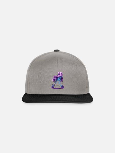 Cybersecurity Phishing Encryption - Snapback Cap - Graphit/Schwarz
