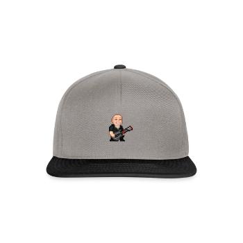 Devin Townsend Pixelart - Strapping Young Lad - Snapback Cap - graphite/black - Front