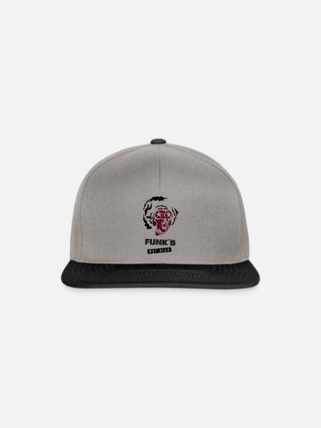 FLEA - FUNK N'EST PAS MORT - Casquette snapback - gris graphite/noir