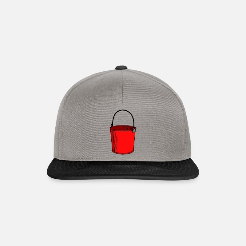 bucket - Snapback Cap - graphite/black