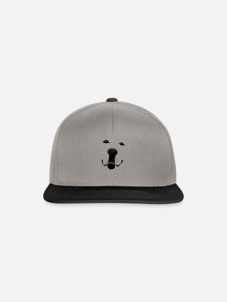 Labrador Golden Retriever - Snapback Cap - Graphit/Schwarz