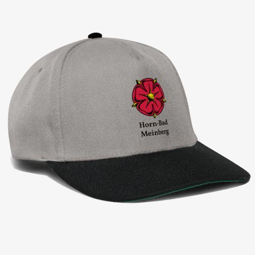 Lippische Rose mit Unterschrift Horn-Bad Meinberg - Snapback Cap