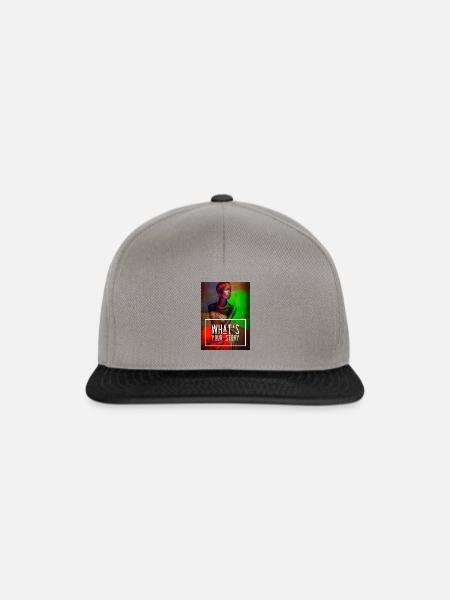 what's your Story - Snapback Cap - Graphit/Schwarz