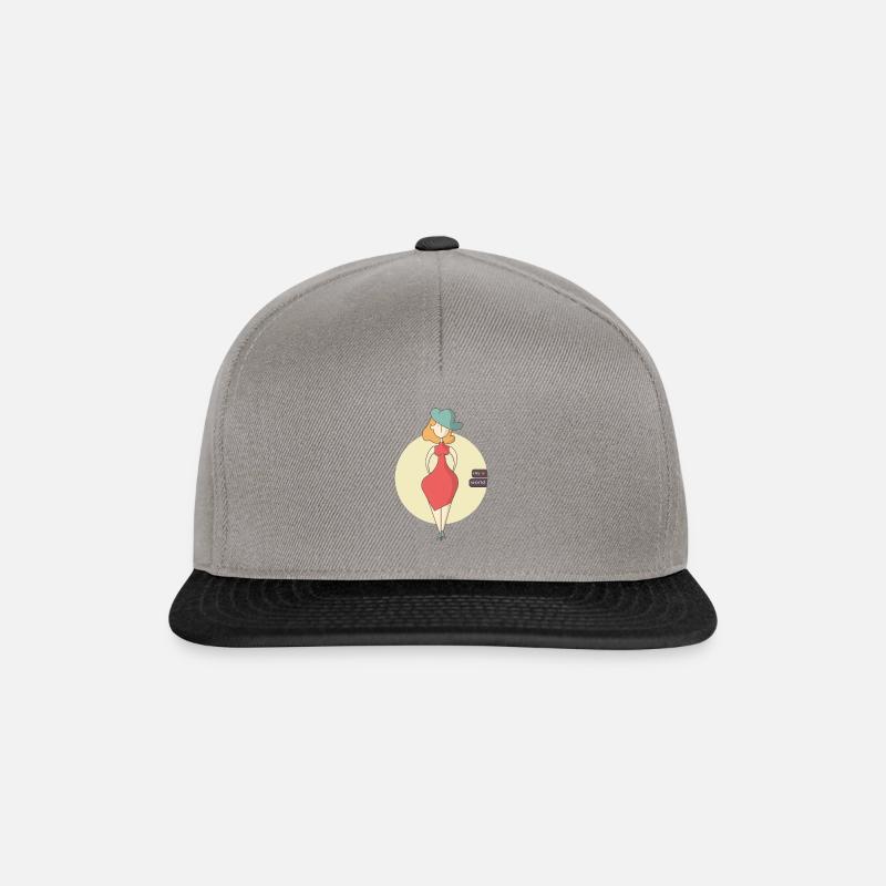 My World - Snapback Cap - graphite/black