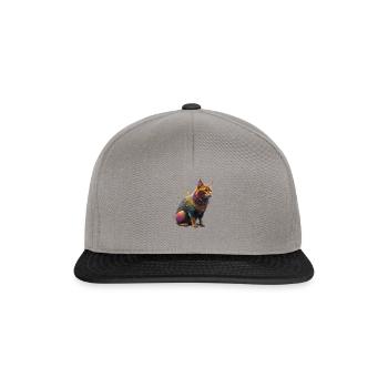 Amour du chat - Casquette snapback - gris graphite/noir - Devant