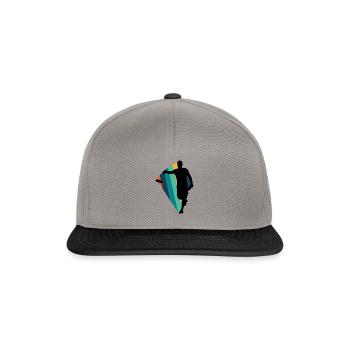 Frisbee Disc Golfer Disc Golf Disc - Snapback Cap - graphite/black - Front