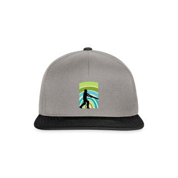 Sport Pitcher - Snapback Cap - Graphit/Schwarz - Vorne