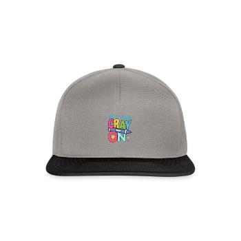 Primary School Teacher Kindergarten Educator - Snapback Cap - graphite/black - Front