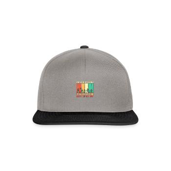 Primary School Teacher Kindergarten Educator - Snapback Cap - graphite/black - Front