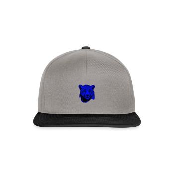 Cheetah Animal Portrait - Snapback Cap - graphite/black - Front