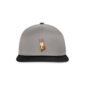 Kitten - Snapback Cap - graphite/black - Front