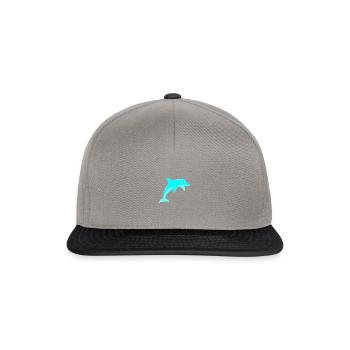 Dolphin - Snapback Cap - graphite/black - Front