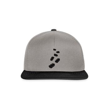 Symbole des œufs - Casquette snapback - gris graphite/noir - Devant