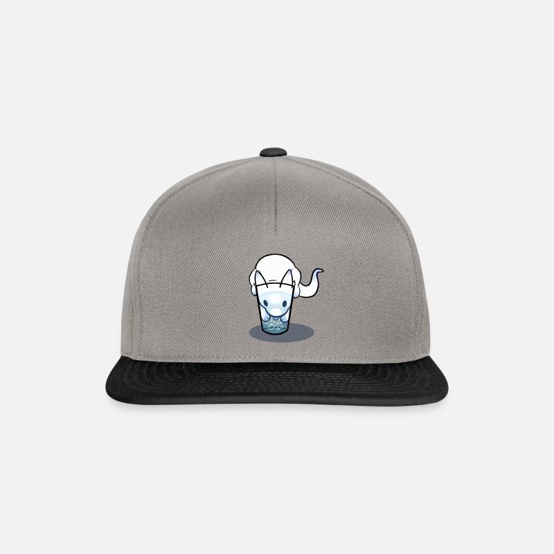 Drachenkatze - Snapback Cap - Graphit/Schwarz