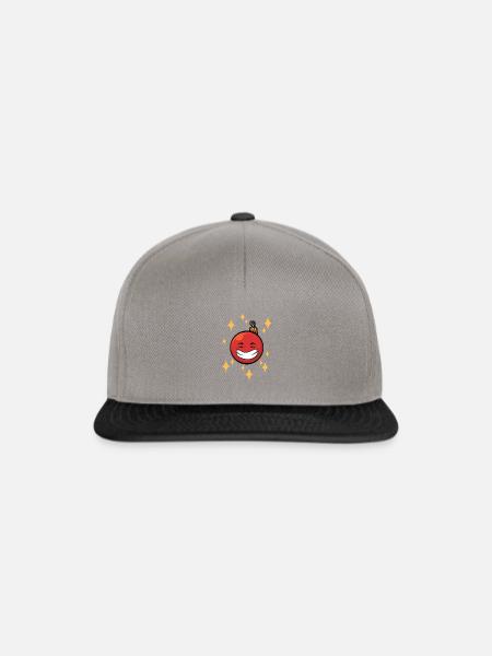 Lustige Weihnachtskugel #9/9 - Snapback Cap - Graphit/Schwarz