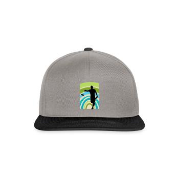 Disc Golf Disc Disc Golfer - Snapback Cap - graphite/black - Front