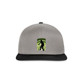 Frisbee Disc Golfer - Snapback Cap - graphite/black - Front