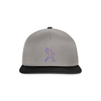 Racquetball Racquetballspielen Pickleball Pickleba - Snapback Cap - graphite/black - Front