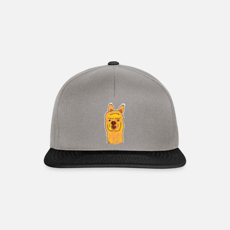 No Drama Lama - Snapback Cap - Graphit/Schwarz