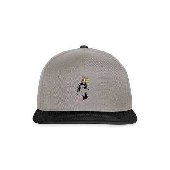 Queen Woman - Snapback Cap - Graphit/Schwarz - Vorne