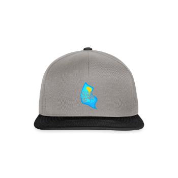 Couleurs Graffiti - Casquette snapback - gris graphite/noir - Devant