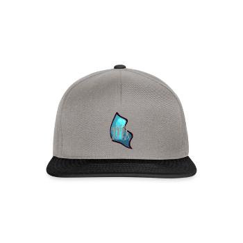 Disco Électronique - Casquette snapback - gris graphite/noir - Devant