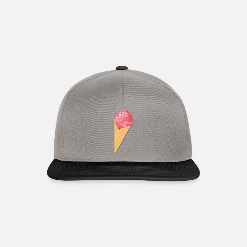 Eiscreme - Snapback Cap - Graphit/Schwarz