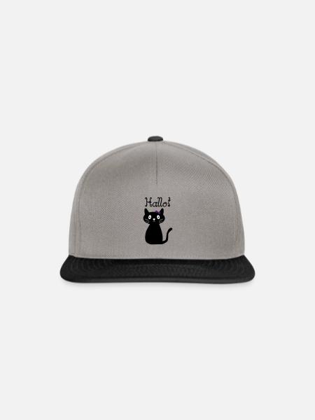 KATZE - KATZE - KATZE - KATZE - Snapback Cap - Graphit/Schwarz