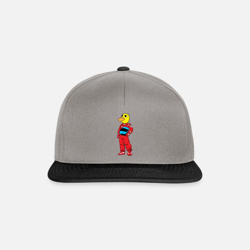 Entenrennen Rennen - Snapback Cap - Graphit/Schwarz