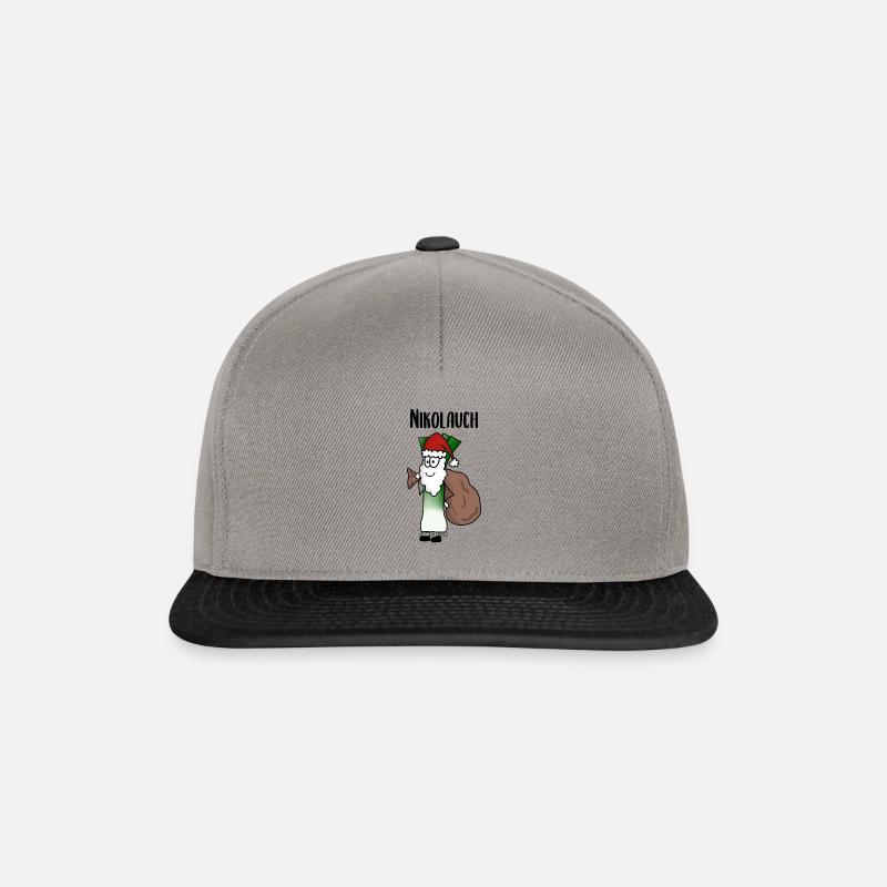 Nikolauch - Snapback Cap - Graphit/Schwarz