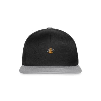 Snus smoke-free non-smoking nicotine anti-smoker - Snapback Cap - black/grey - Front