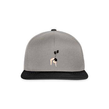 Luftballon - Snapback Cap - Graphit/Schwarz - Vorne