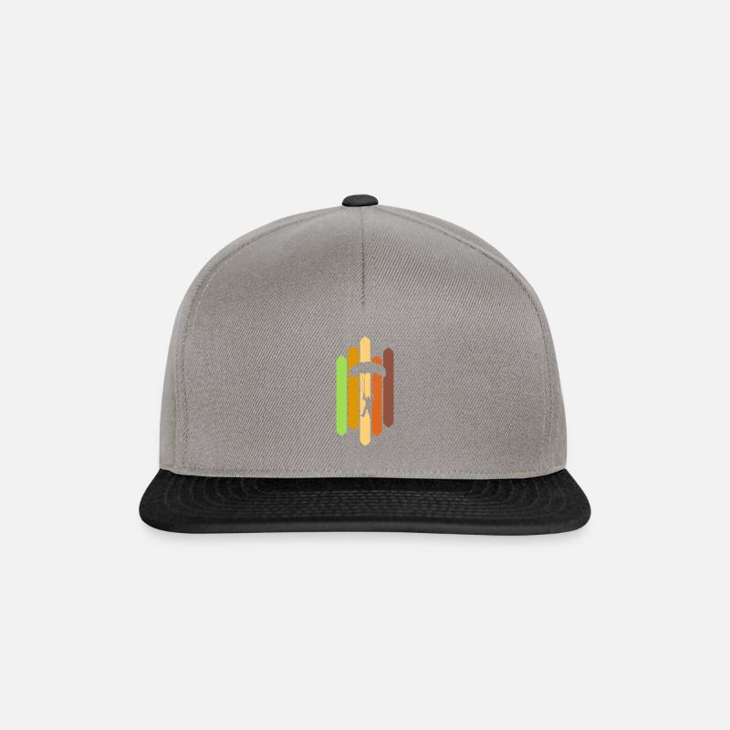 Parachutisme Parapente Parachutisme - Casquette snapback - gris graphite/noir