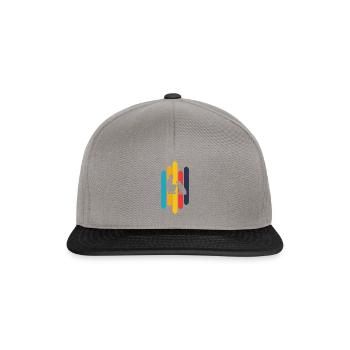 dog trainer dog training agility - Snapback Cap - graphite/black - Front