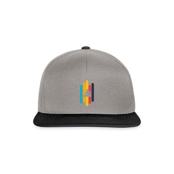 DJ Rave House - Snapback Cap - graphite/black - Front