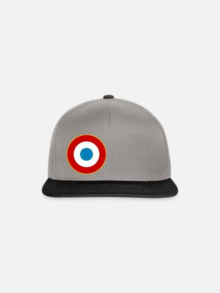 COCARDE FRANCE - AS2010 - Snapback Cap - Graphit/Schwarz