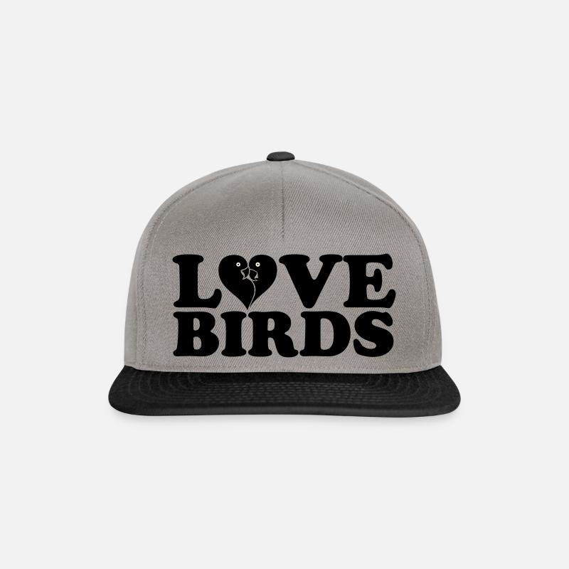 Unzertrennliche - Snapback Cap - Graphit/Schwarz